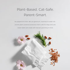 Pet Parents WiPees dog paw wipe application demonstrates gentle use.