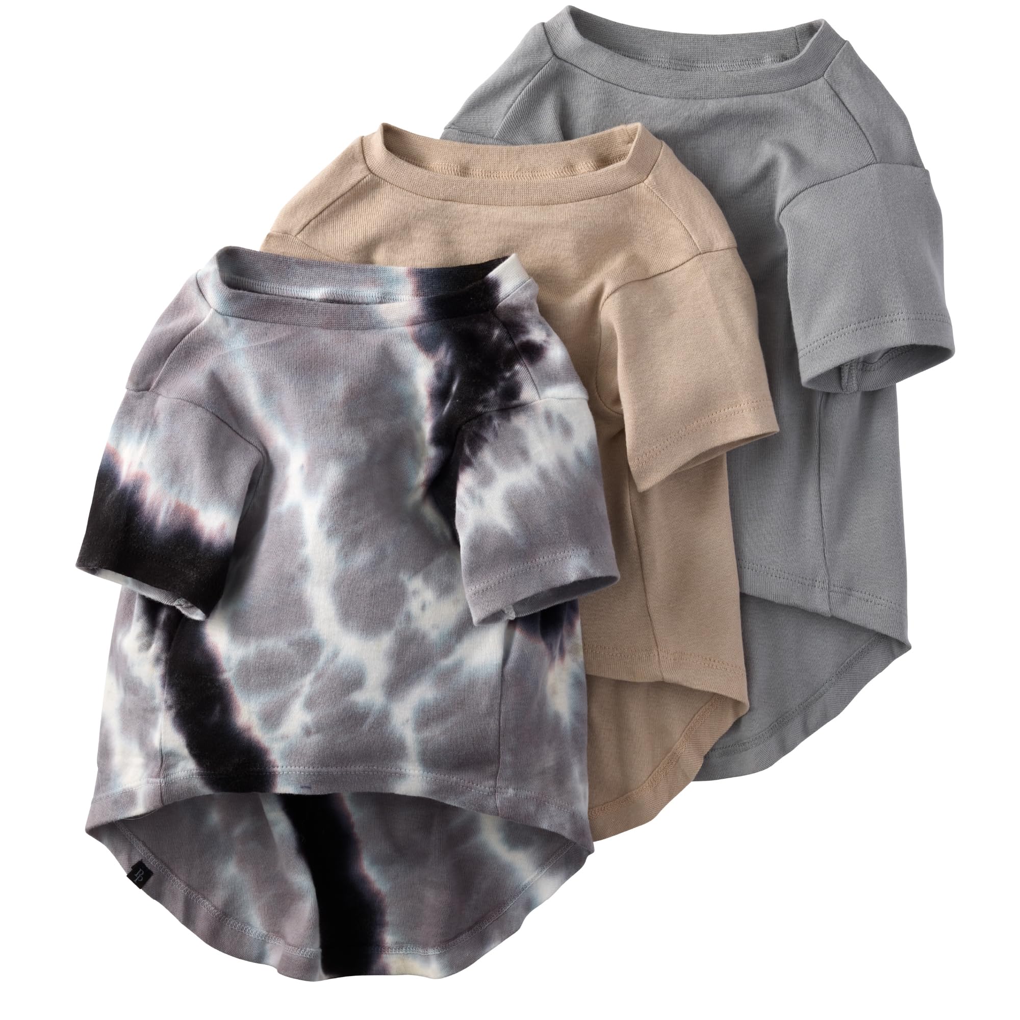 Pet Passion Toby II three-pack tee on a dog, showcasing comfortable fit.