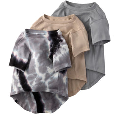 Pet Passion Toby II three-pack tee on a dog, showcasing comfortable fit.