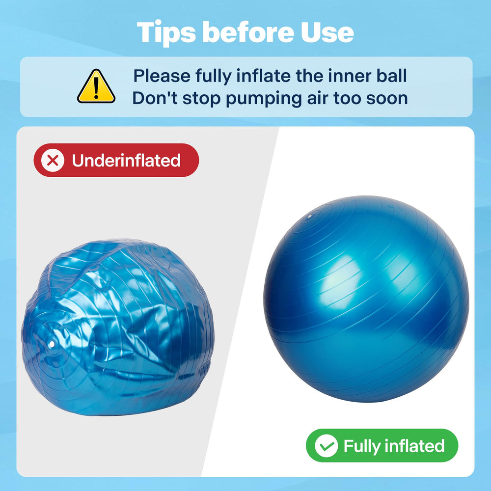 Pet Prime air plugs help maintain proper ball pressure