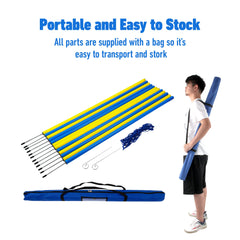 Pet Prime ABS durable poles resist outdoor use and last through many sessions.