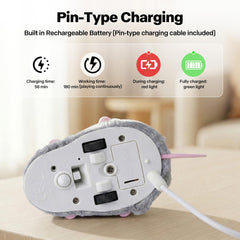 Pet Prime cat mouse toy rechargeable battery for extended playtime