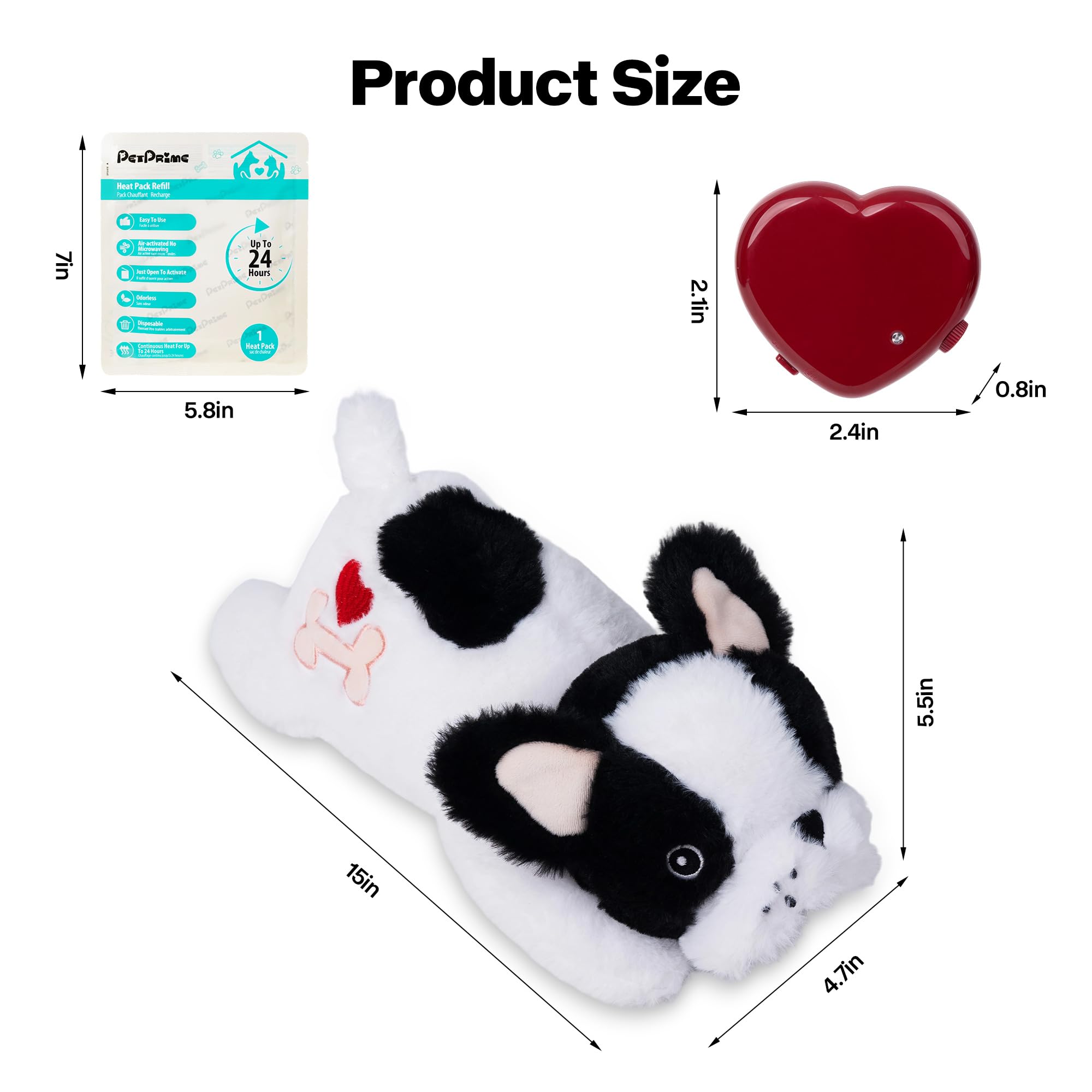 Pet Prime adjustable speed control tailors calming sessions to your puppy