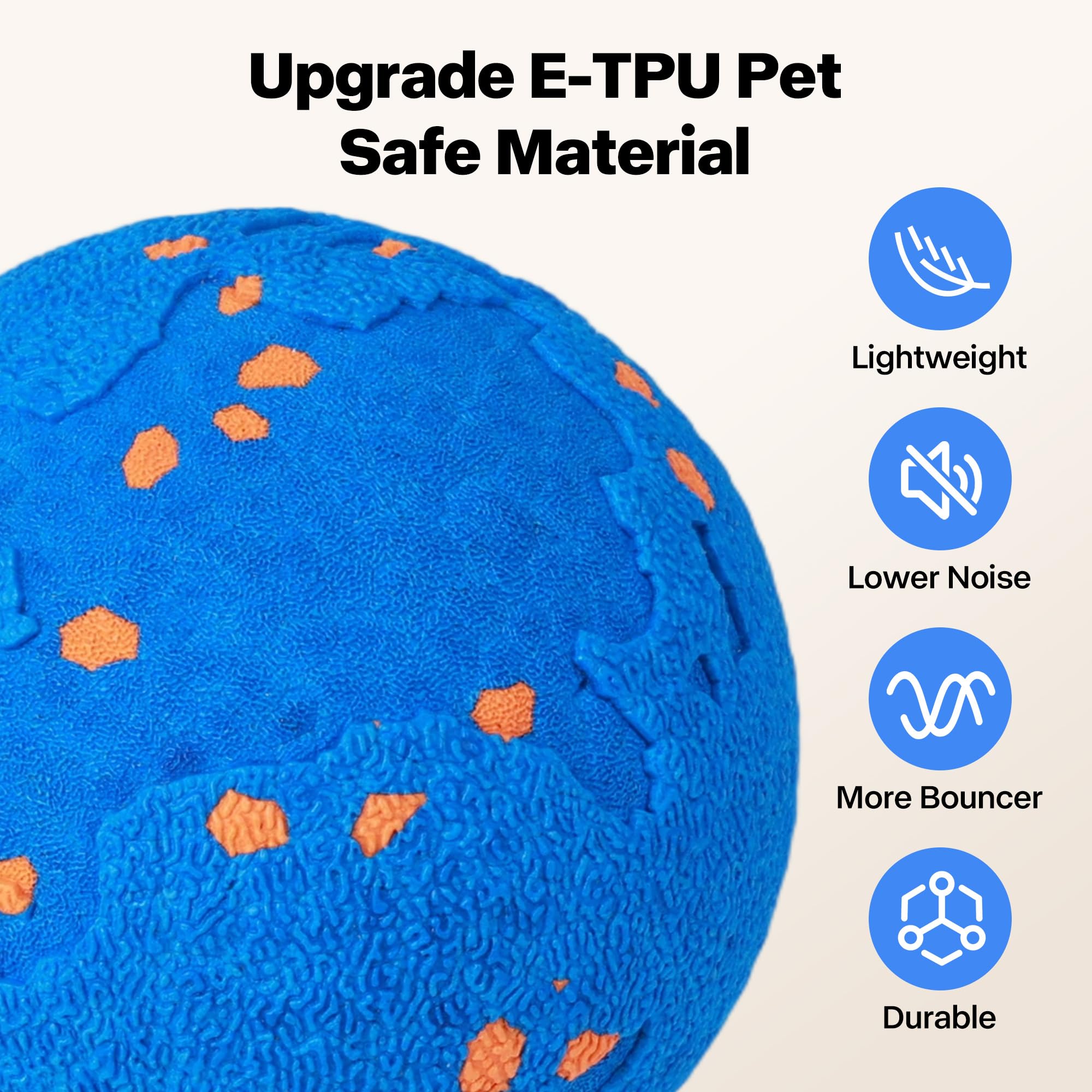 Pet Prime ETPU shell reduces noise for calmer play
