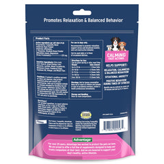 Pet Protect dog calming soft chews in chicken flavor support situational calm during stress