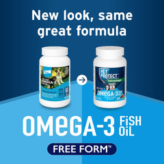 Pet Protect Omega-3 oil dispenser for simple oil administration.