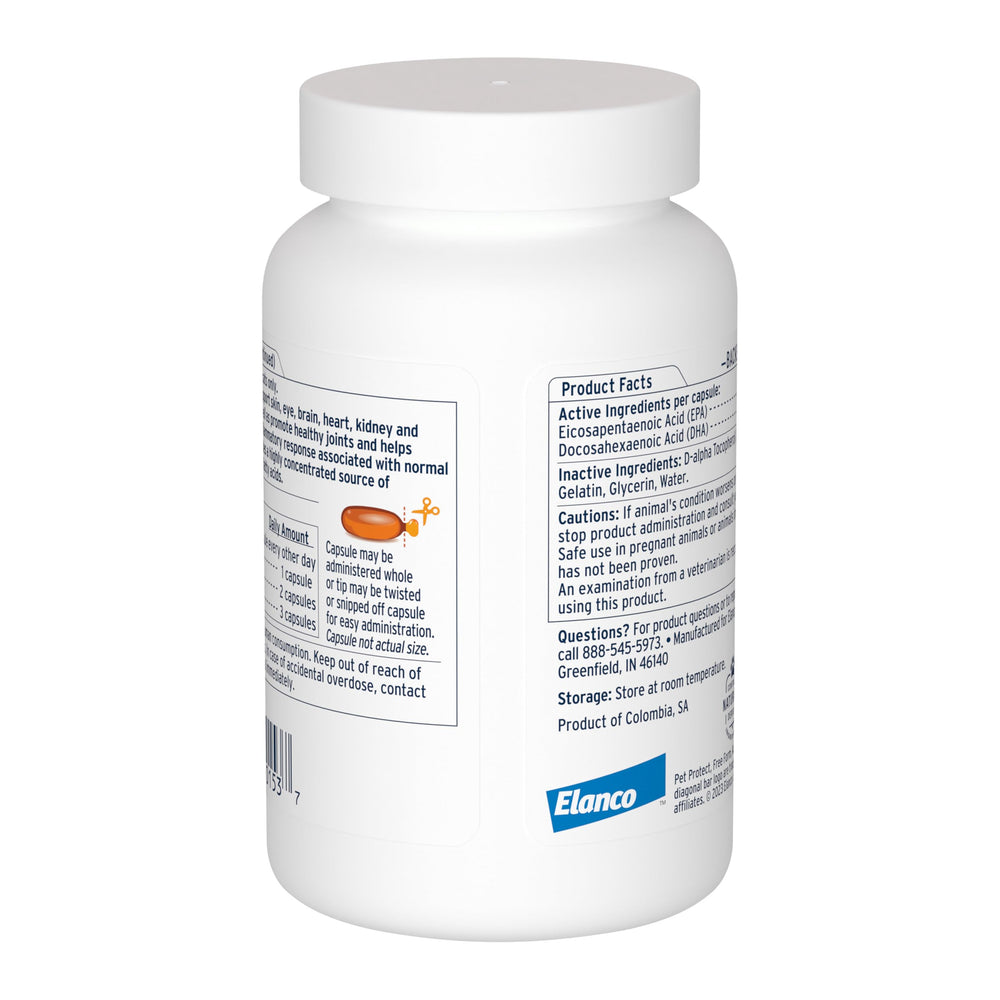 Pet Protect Snip-Tip capsules for easy, mess-free administration.