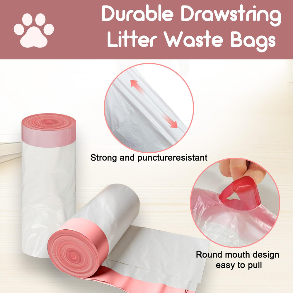 Pet Rhythm sturdy liner simplifies litter box maintenance