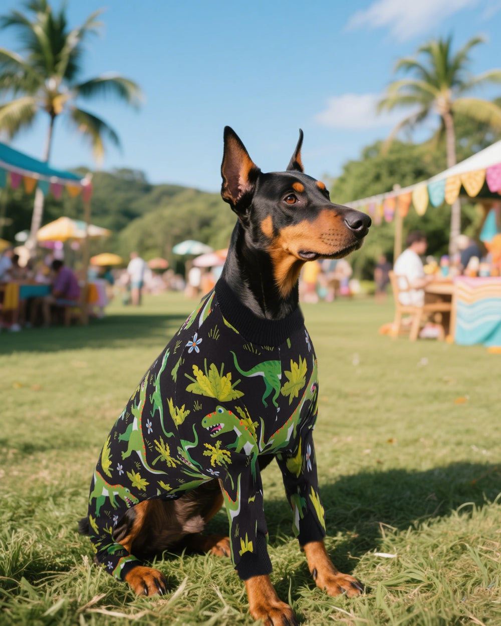 PET SHOW breathable polyester-blend fabric, soft and lightweight for summer