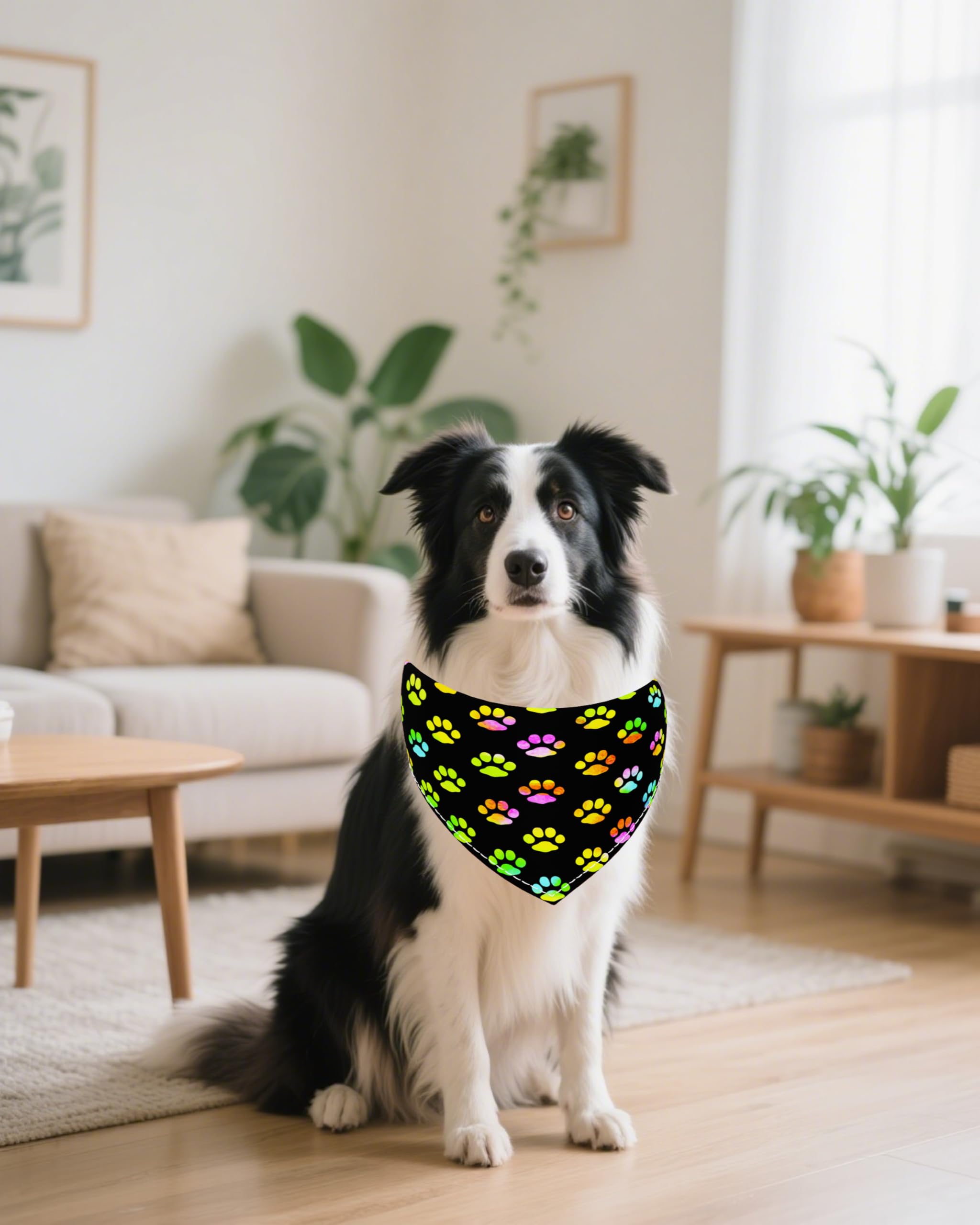 PET SHOW easy-care bandana promotes repeated wear after washing.