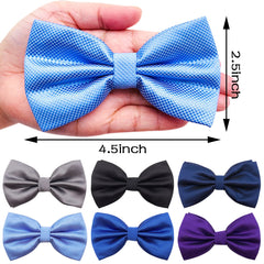 PET SHOW large dog bowtie attachment adds bold collar flair.