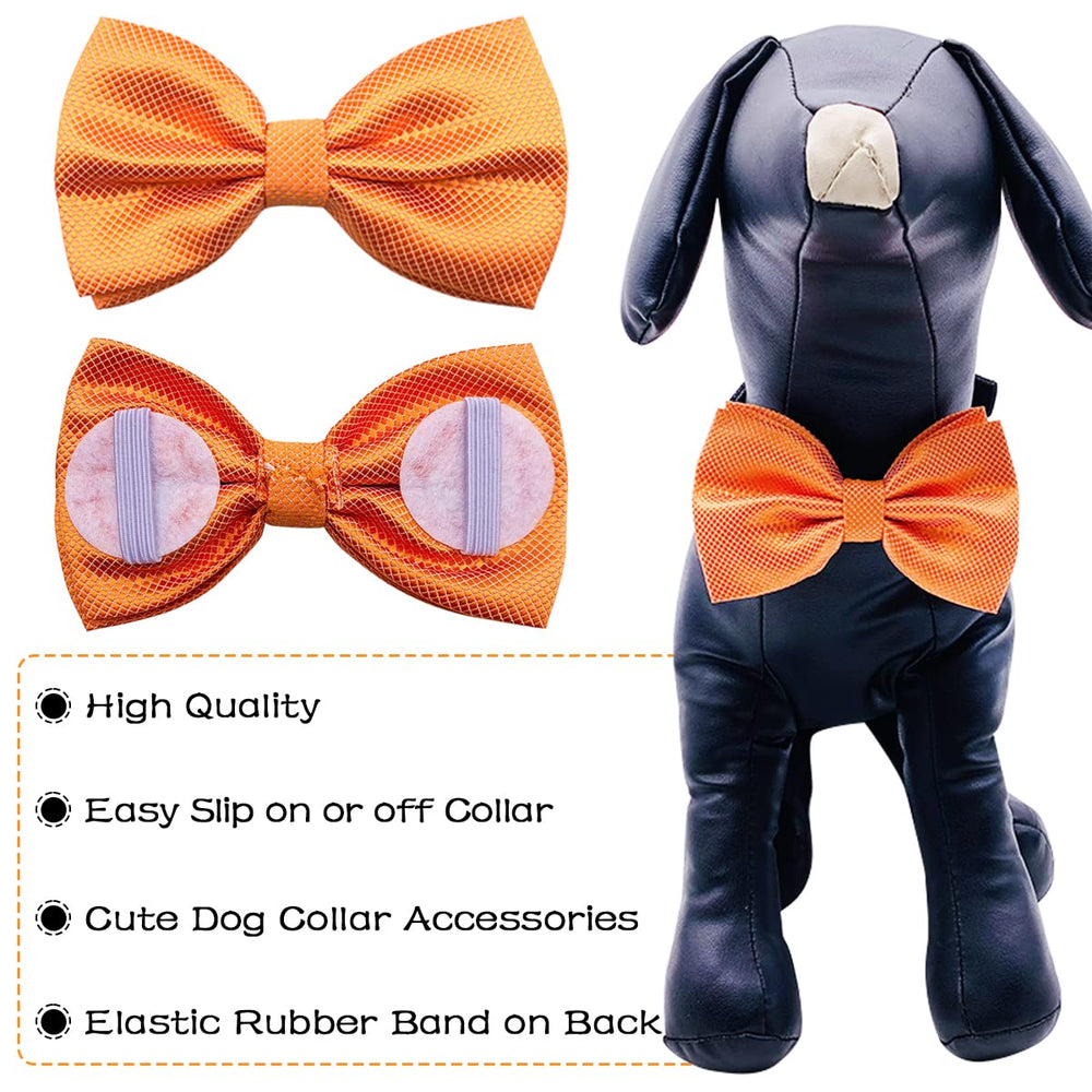 PET SHOW plaid-style bowties set offers varied looks for pets.