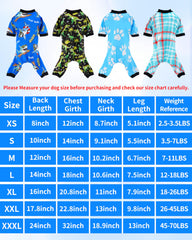 PET SHOW shark-pattern pajamas for dogs, bold blue design for large breeds