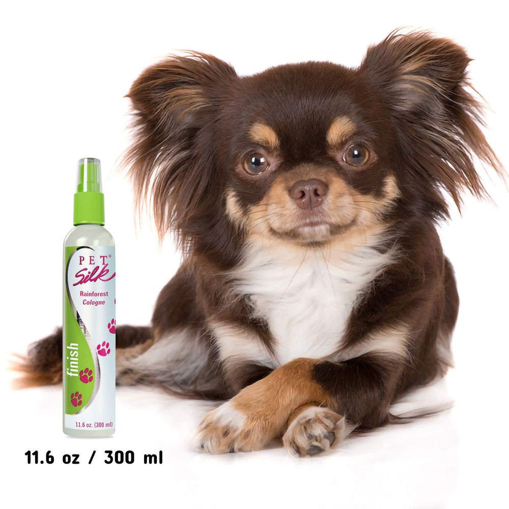 Soft, manageable fur on a cat after Pet Silk spray