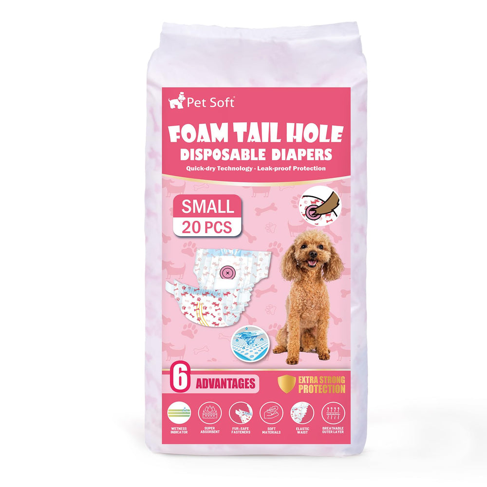 Pet Soft 20-count pack offers ready-to-use protection on the go.