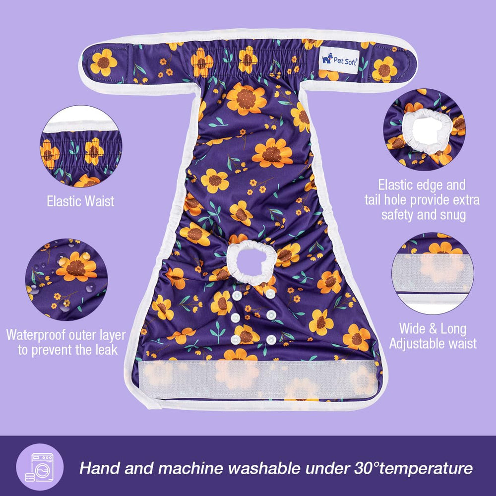 Pet Soft XS-XL sizes make finding the right fit easy.