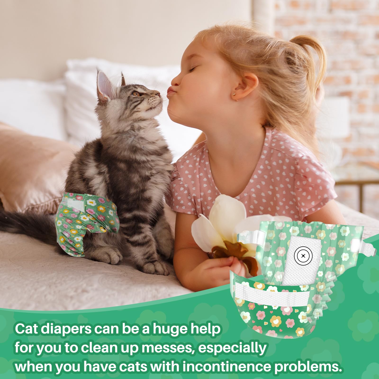 Pet Soft fits securely around the waist for a comfortable, confident wear.