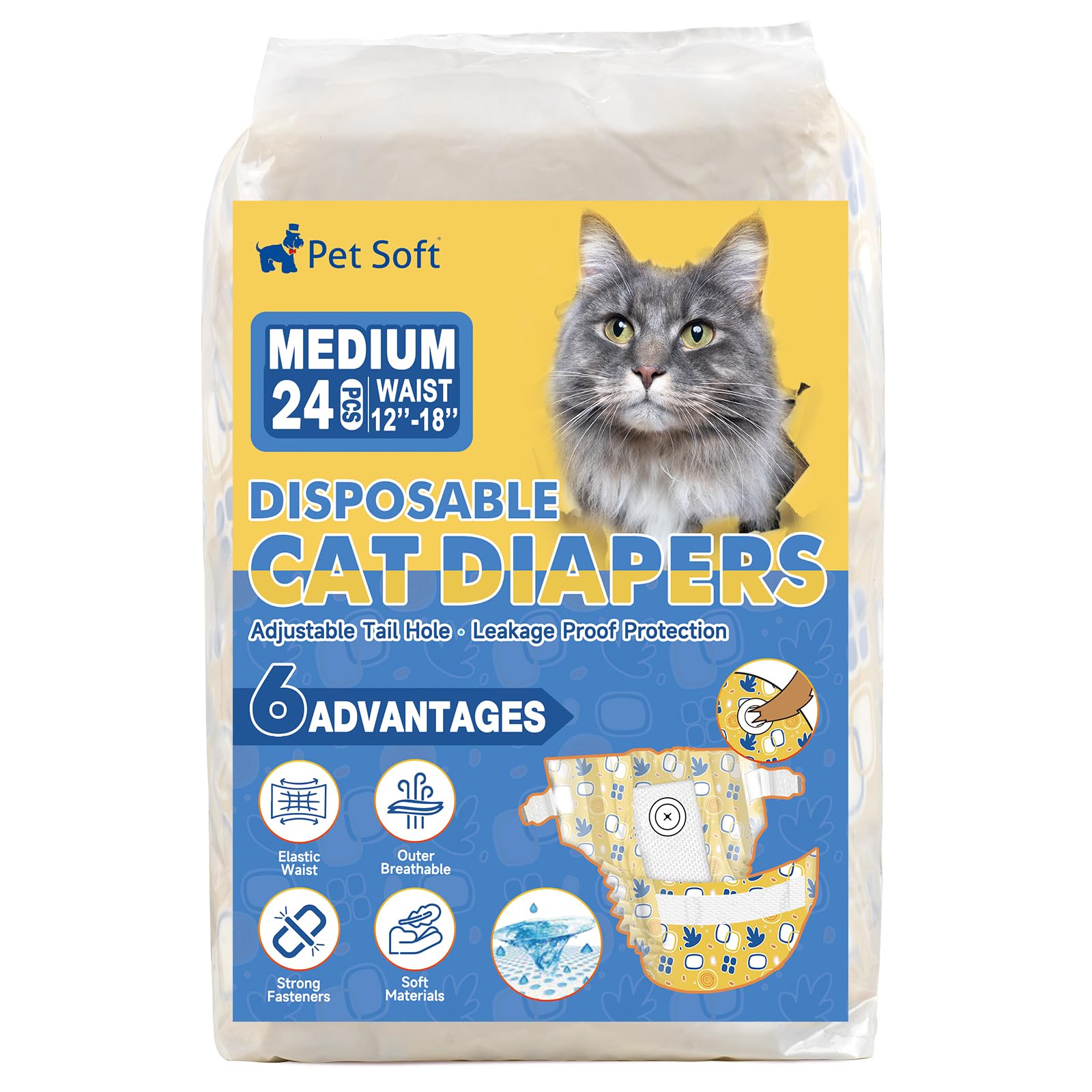 Pet Soft fashion-patterned designs for style.