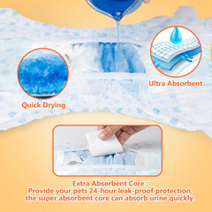 Pet Soft 72-count pack image highlighting value and three pattern variety