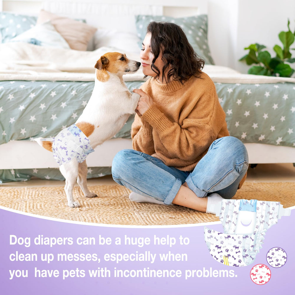 Pet Soft diapers ideal for daily use or travel to protect floors and furniture