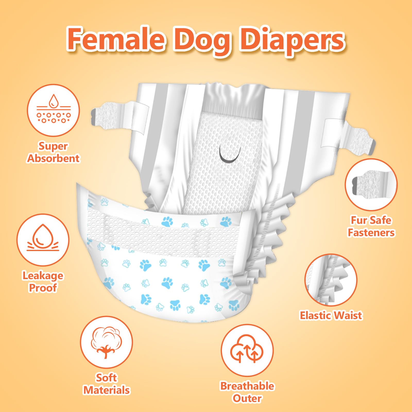 Pet Soft XXSmall waist measurement guide image shows how to measure for a comfortable fit