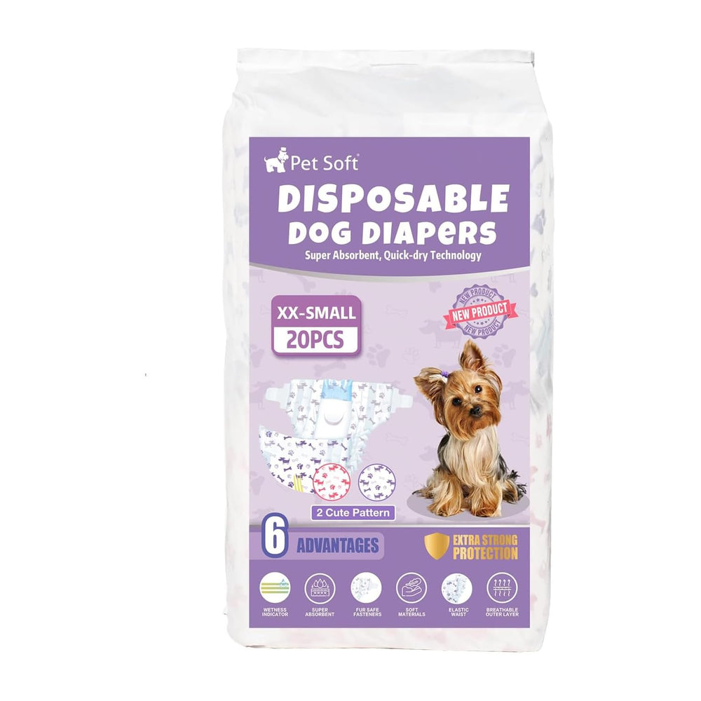 Pet Soft disposable design simplifies cleanup and home care.