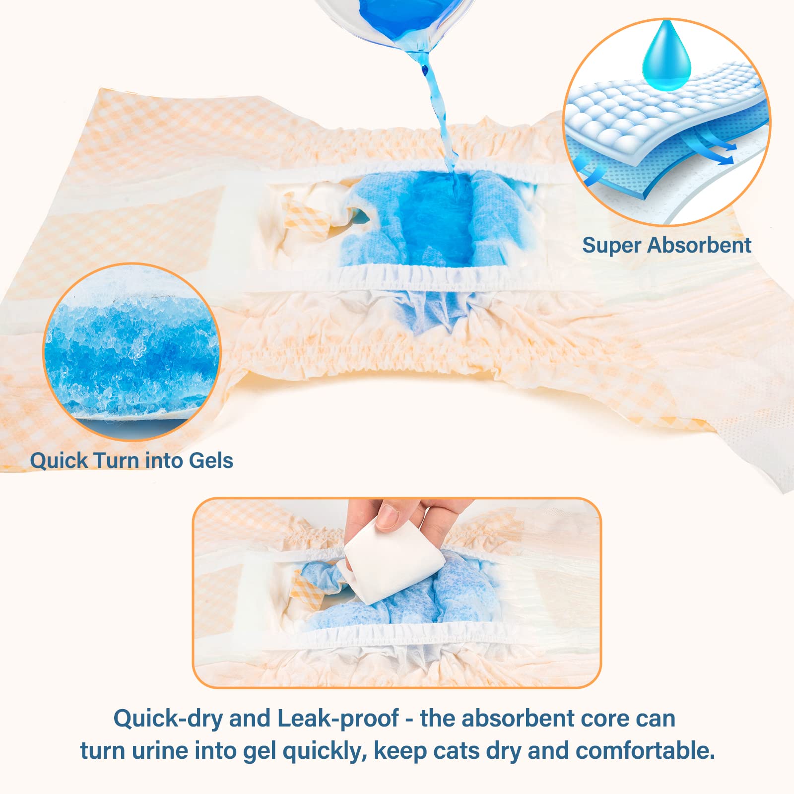 Pet Soft puppy diapers help manage messes for untrained pups.