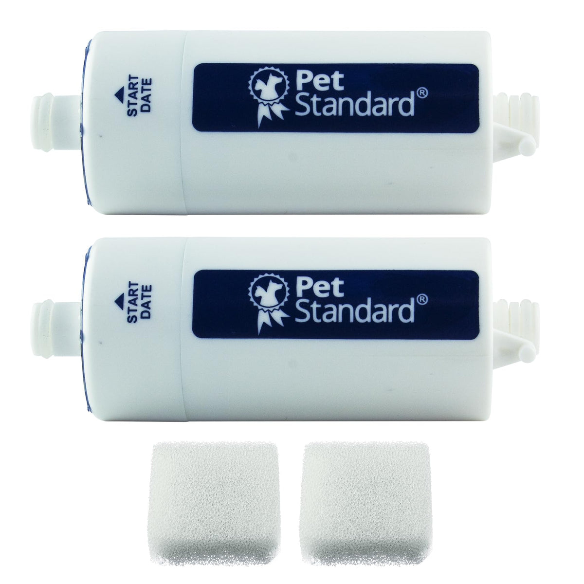 PET STANDARD catcare filter unit improves water clarity and flow for the CATCARE fountain.