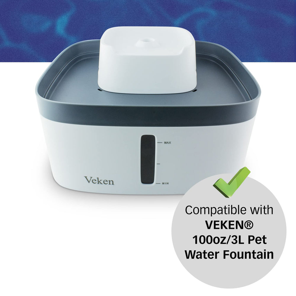 PET STANDARD maintenance steps for quick replacement and clean fountain operation.