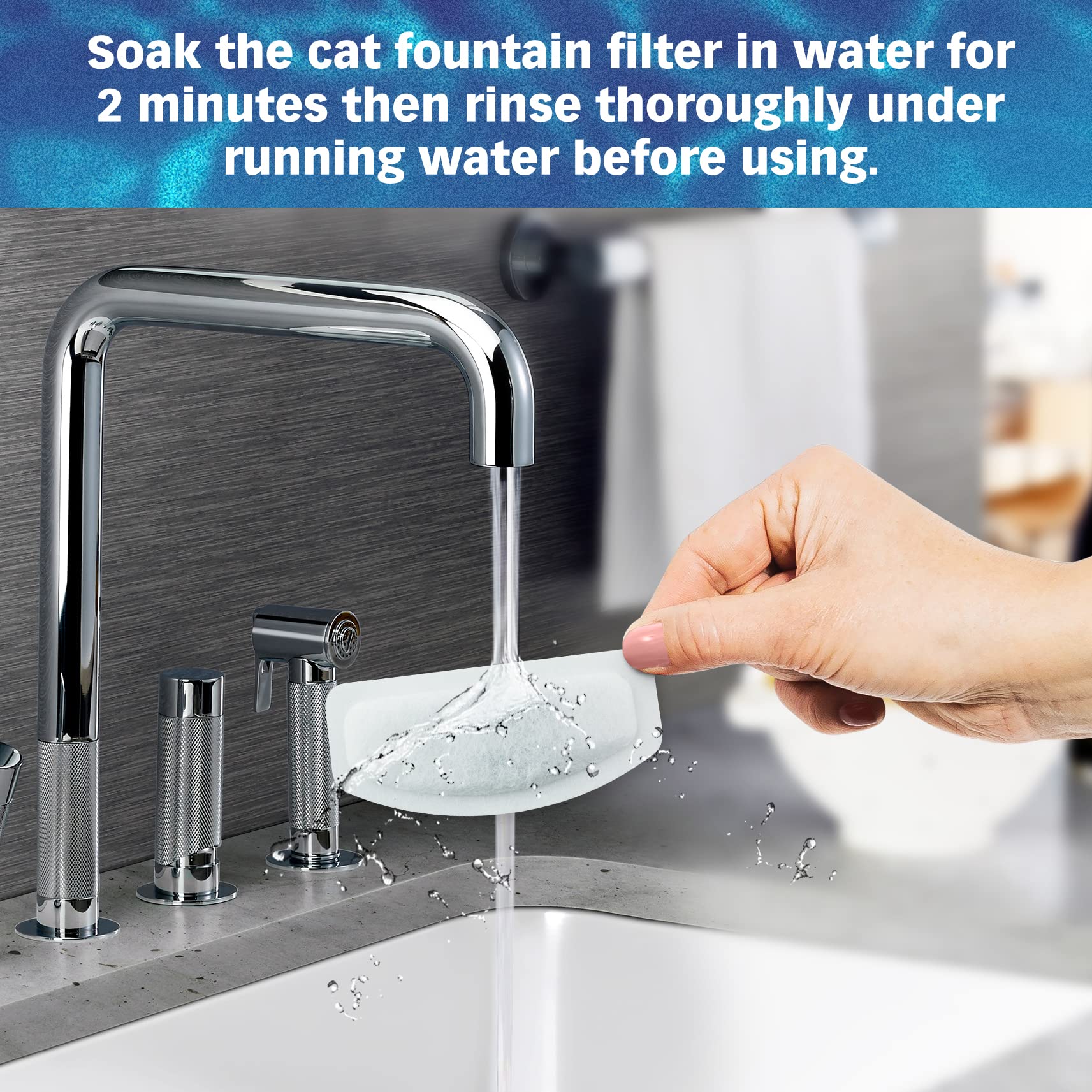 Pet Standard fountain setup ready for easy refills.