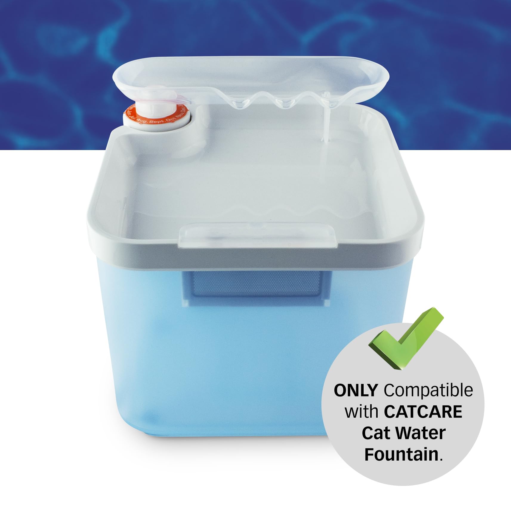 PET STANDARD installation-friendly design makes replacement quick to maintain hydration.