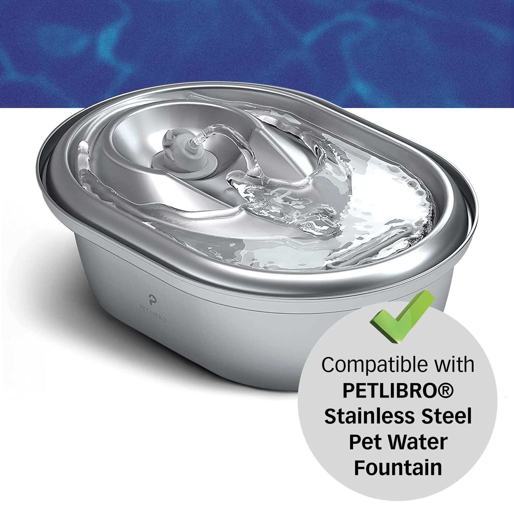 PET STANDARD PLWF003 filter A care label guides simple swap