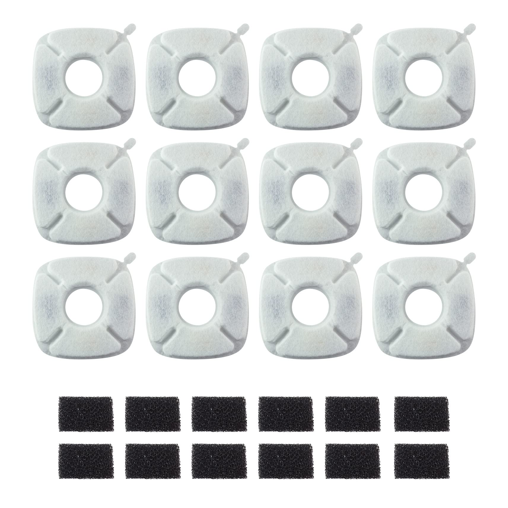 PET STANDARD filters for VEKEN fountain pack 12 ensure clean, fresh-tasting water.