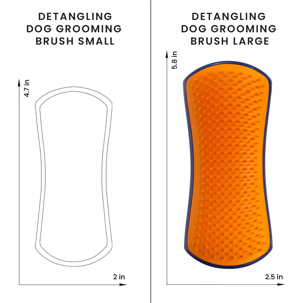 Pet Teezer bath brush with shampoo to distribute lather