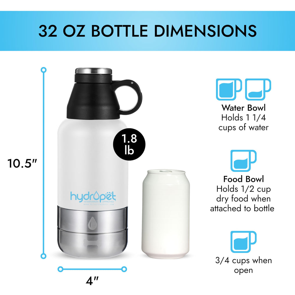 Pet Vet Hydropet 2-in-1 design combines water and food