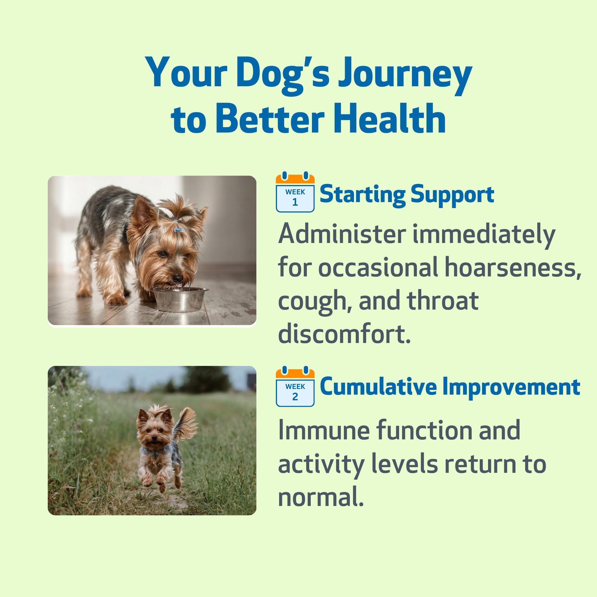 Pet Wellbeing Throat Gold USA-made label signals quality manufacturing