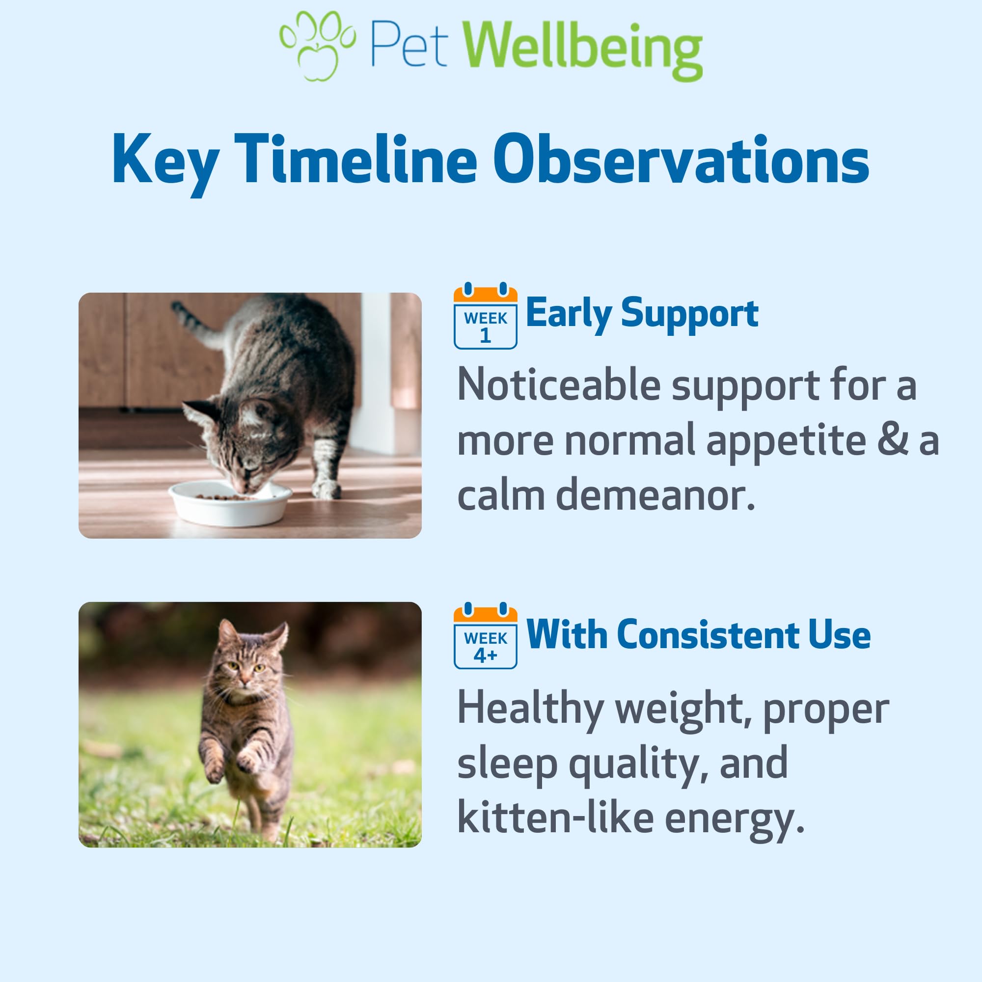 Pet Wellbeing Thyroid Support Gold ingredients display emphasizes bugleweed and lemon balm.