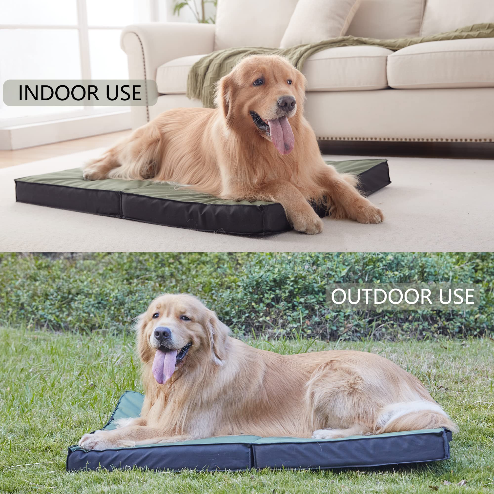 PETABBY outdoor dog bed washable cover for quick cleanup after outdoor use