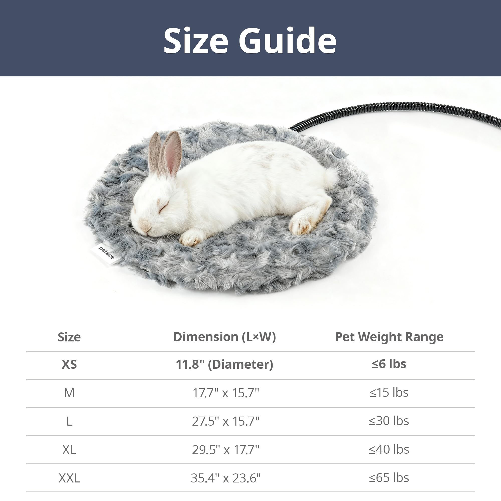 Petace chew-resistant cord demonstrates pet safety in use.
