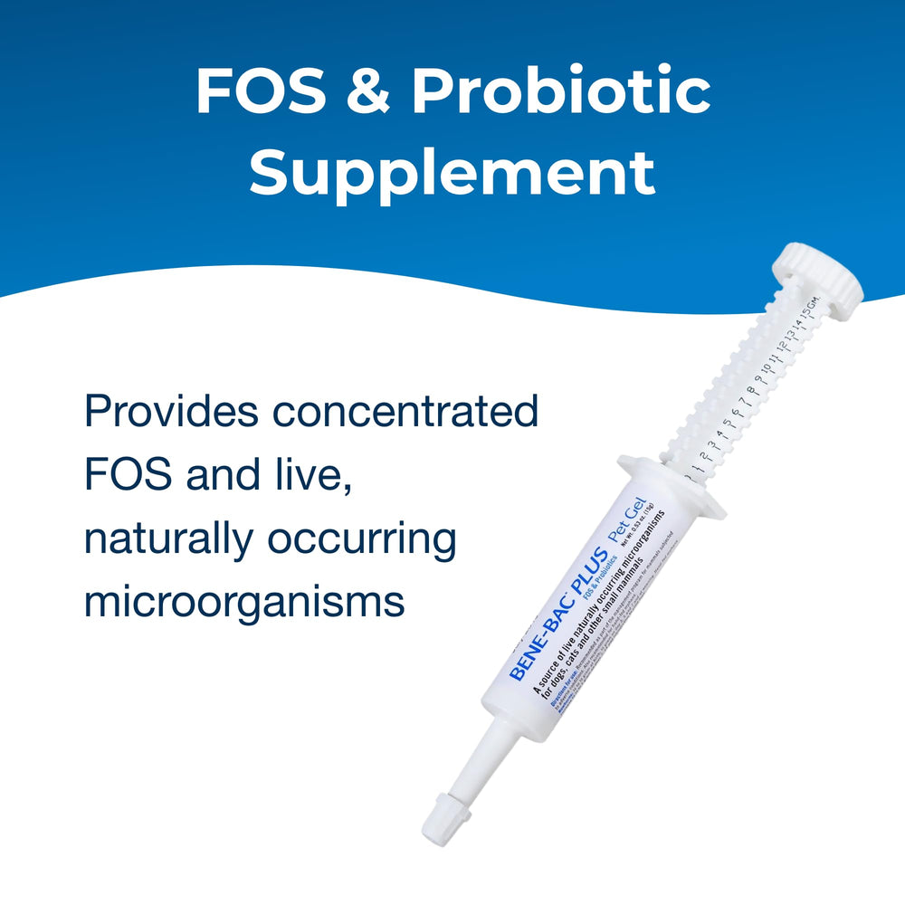 PetAg Bene-Bac Plus Pack-of-3 tubes shown for versatile care during travel.