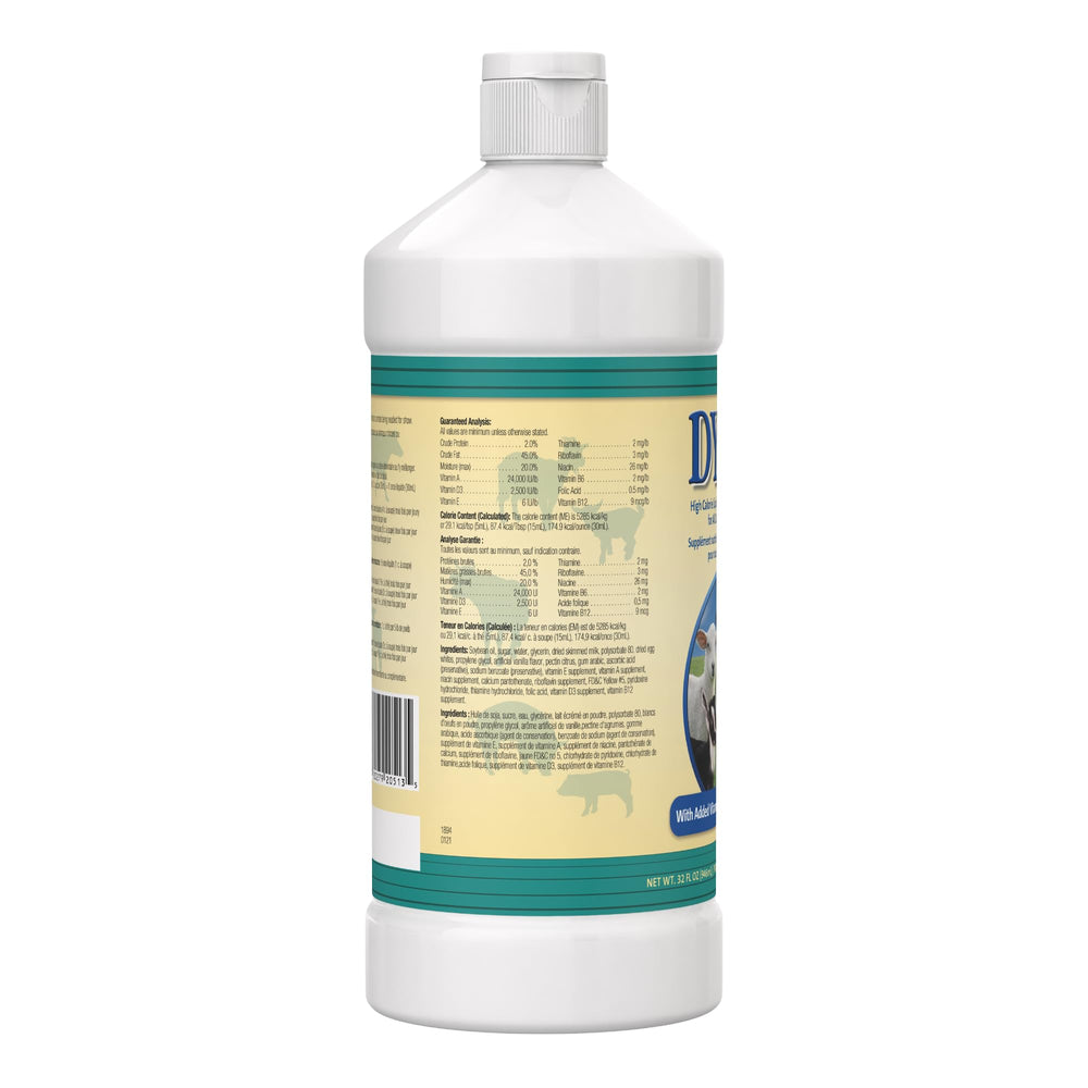 PetAg Dyne mixed into grain offers a convenient feeding option.