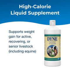 PetAg Dyne label closeup highlights added vitamins for overall well-being.