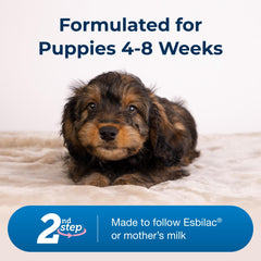 PetAg Esbilac 2nd Step with Omega-6 supports healthy skin and coat