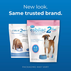 PetAg Esbilac 2nd Step powder can for puppies during weaning