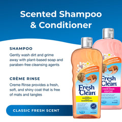 PetAg Creme Rinse bottle for detangling and moisture after shampoo.