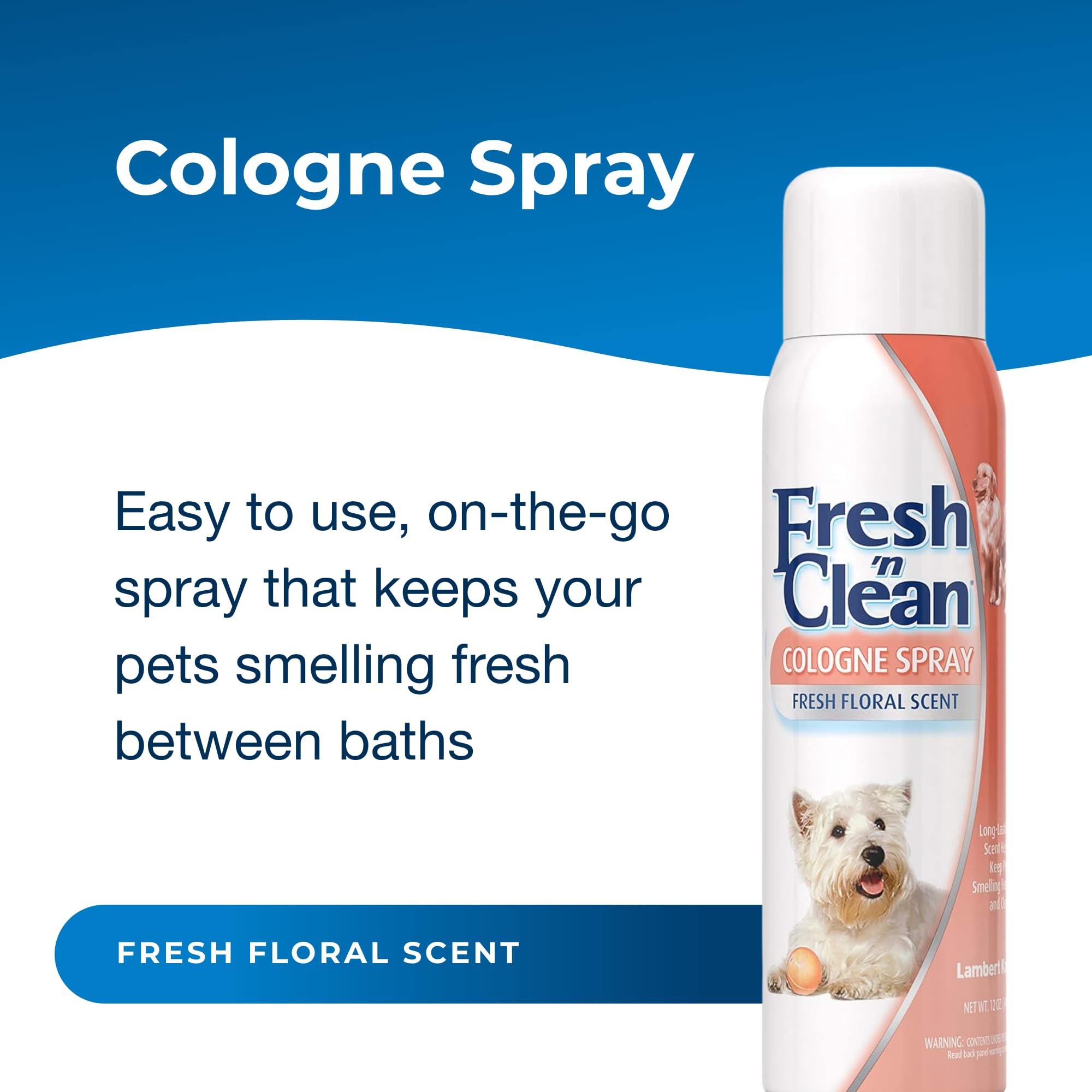 PetAg Fresh ’n Clean floral scent closeup showing aroma quality.