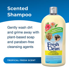 PetAg Fresh n Clean shampoo lather demonstrates gentle cleansing for dogs