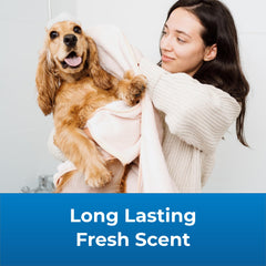PetAg Fresh ’n Clean after wash coat appears soft and manageable.