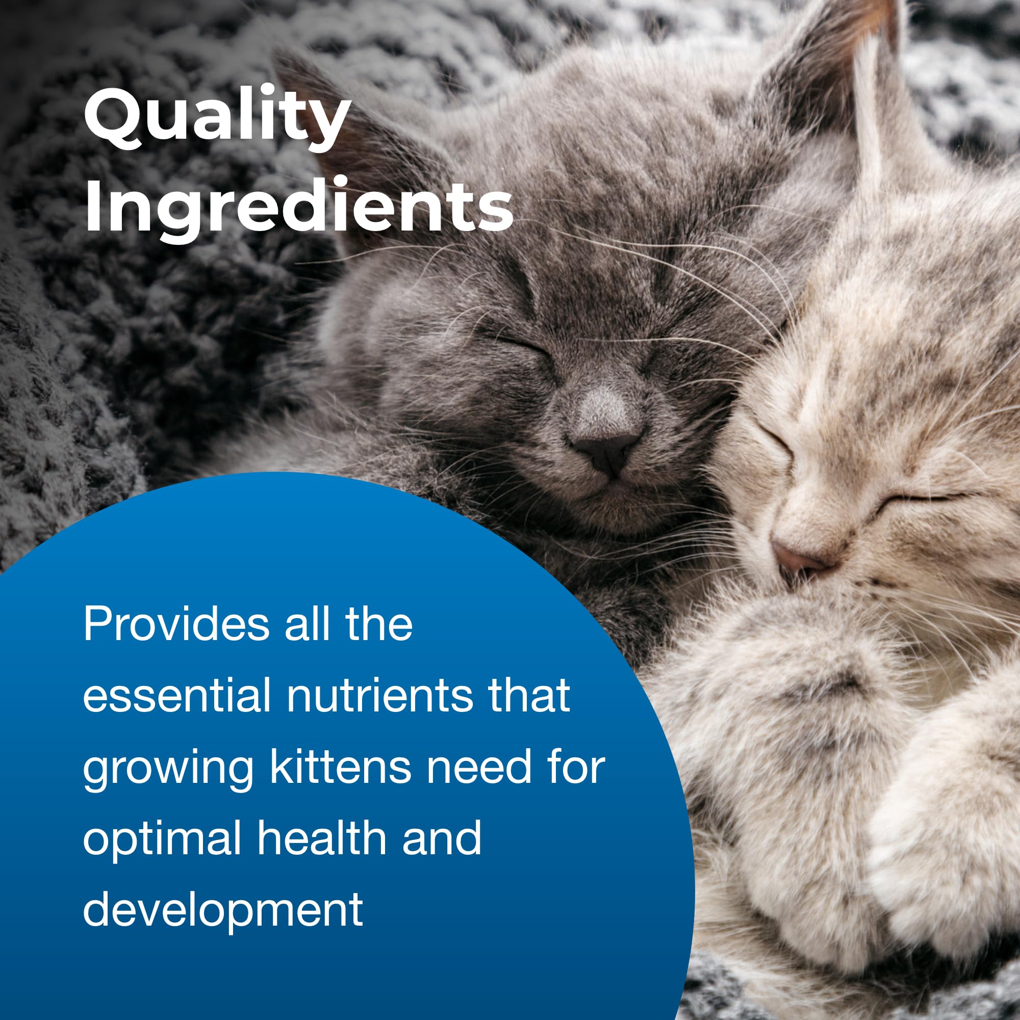 PetAg KMR kitten growth concept for kittens up to six weeks old.