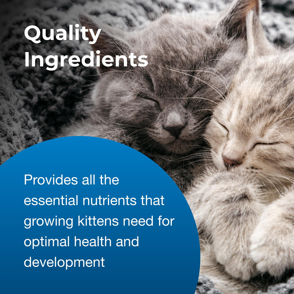 PetAg KMR kitten growth concept for kittens up to six weeks old.
